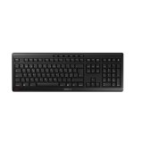 CHERRY Stream Wireless tastatur Universel RF tr�dl�s + USB QWERTZ Schweizisk Sort #1