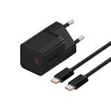 Baseus P10110902113-01 USB-C GaN5 mini 30W netoplader Sort #1