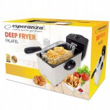 Esperanza FALAFEL Enkelt 3 L Enkeltstende 2200 W Frituregryde Sort, Hvid #15