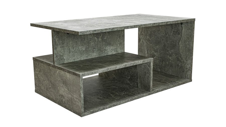 Topeshop PRIMA BETON kaffe-, side- & endebord Kaffebord Friform facon 1 ben #1