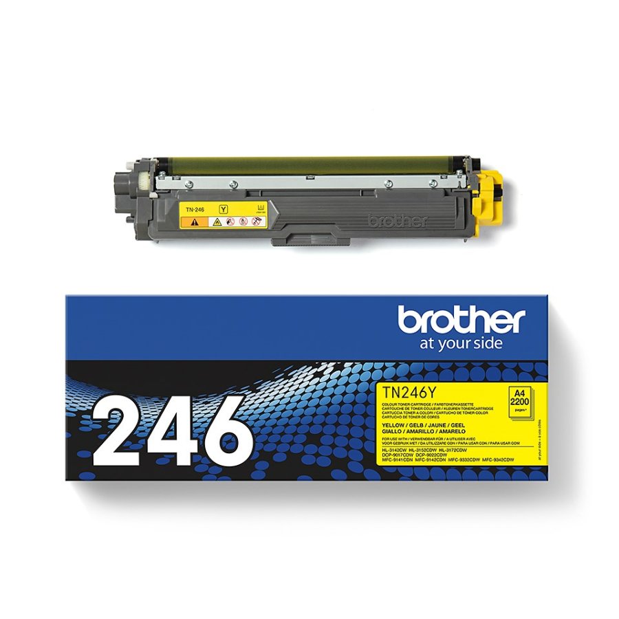 Yellow Laser Toner (TN246Y) #4