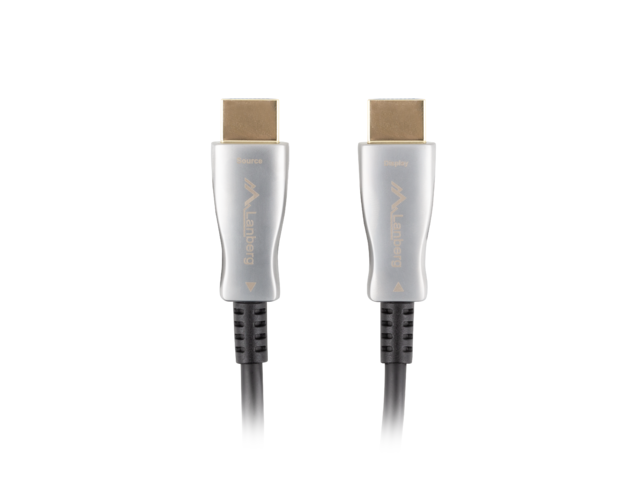 LANBERG HDMI-KABEL M/M V2.0 10M OPTISK AOC SORT CA-HDMI-20FB-0100-BK #2