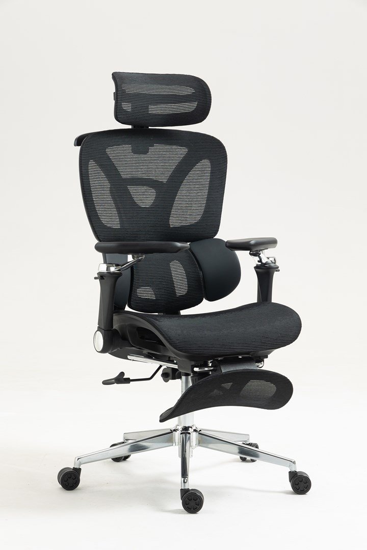 Activejet ergonomisk kontorstol YK848 sort #22