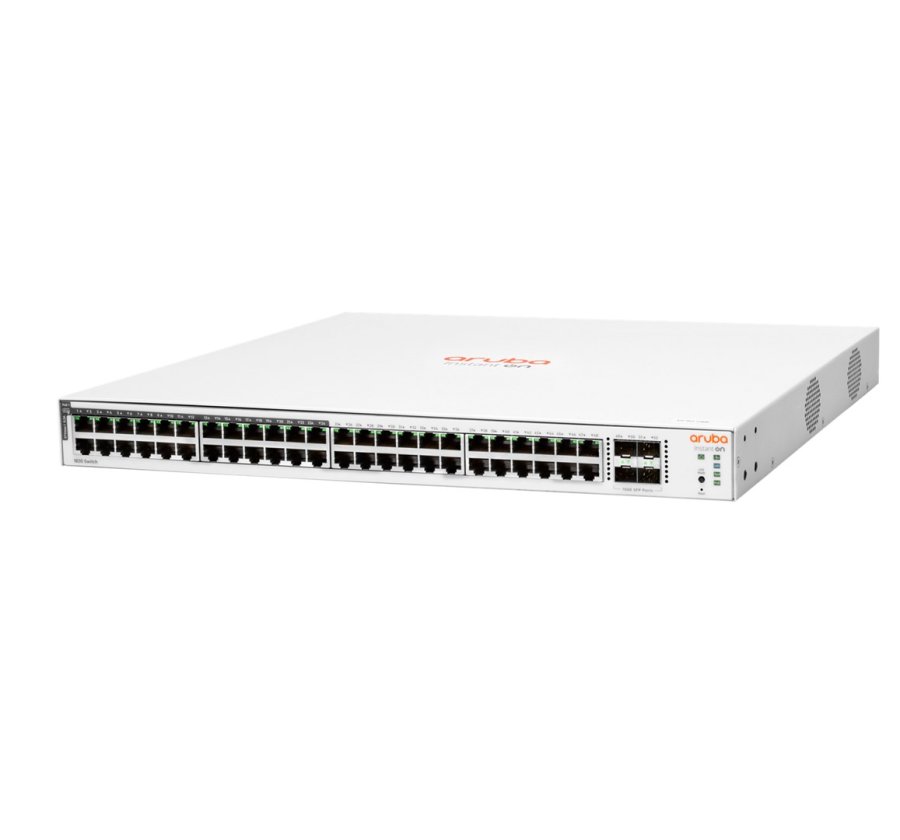 HPE Aruba Networking Aruba Instant On 1830 48G 24p Class4 PoE 4SFP 370W Administreret L2 Gigabit Ethernet (10/100/1000) Str�m over Ethernet (PoE) 1U #2