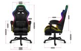HUZARO FORCE 4.7 RGB MESH GAMING STOL #13