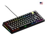 Glorious Gaming GMMK 3 PRO HE 75% Prebuilt tastatur Spil USB QWERTY US engelsk Sort #1