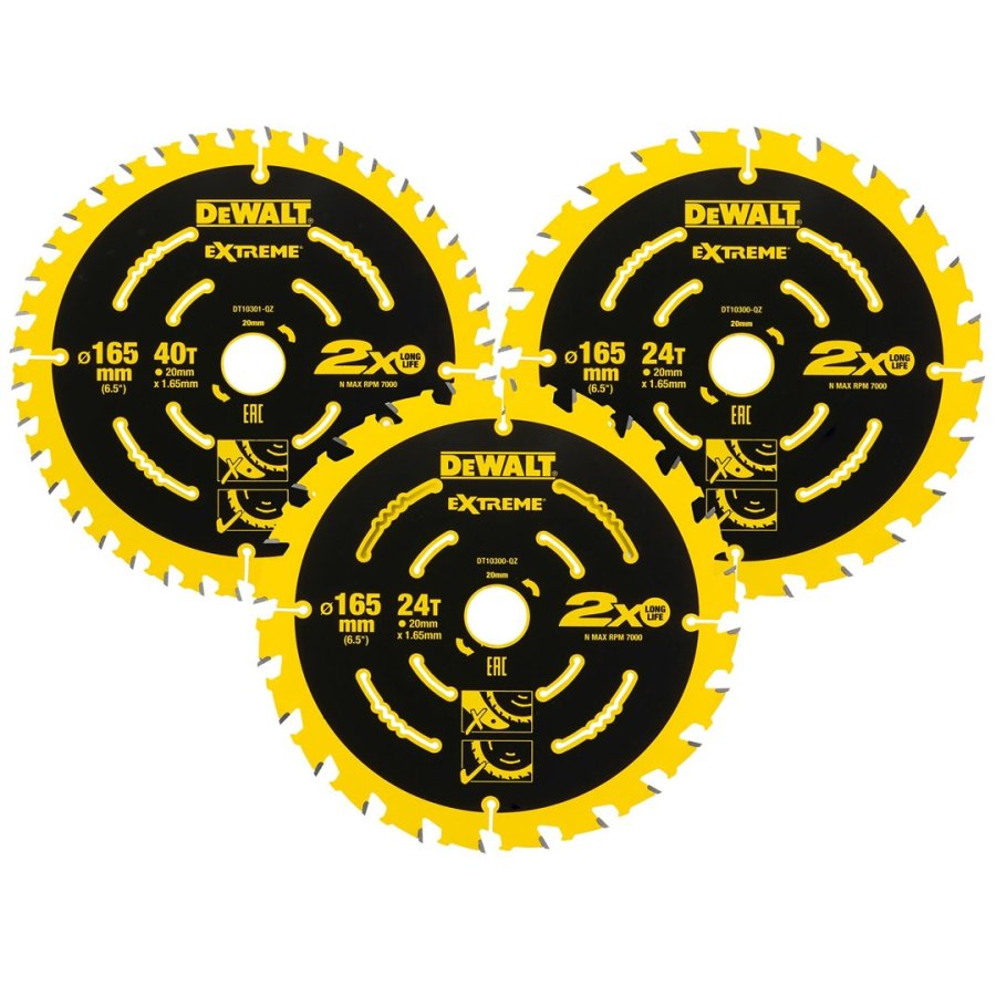 DeWALT DT10397-QZ rundsavklinge 3 stk #1