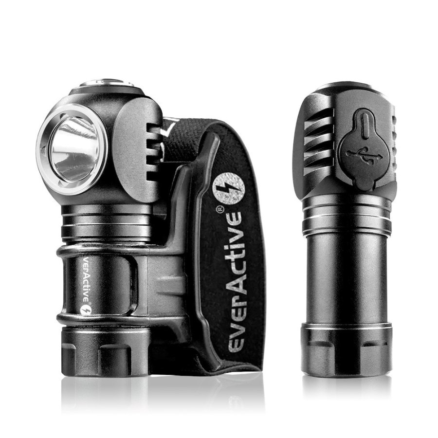 EverActive FL-55R Dripple genopladelig LED-hnd-/hovedlampe #1