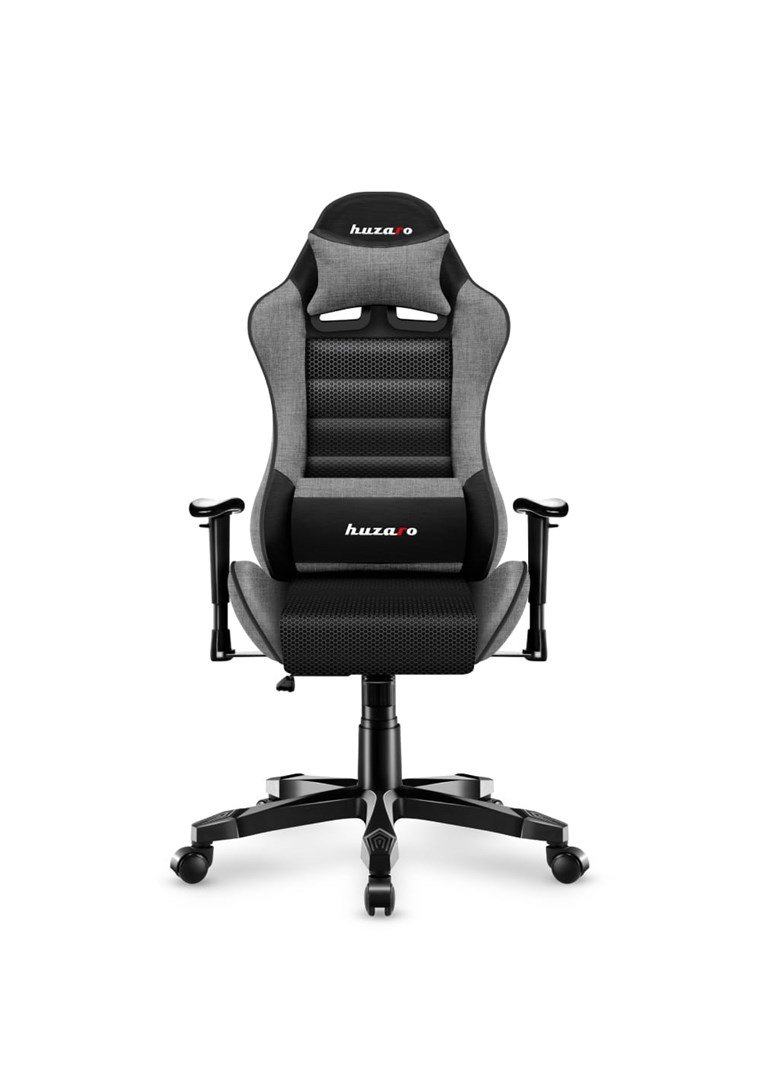 Gaming stol til brn Huzaro HZ-Ranger 6.0 Gr Mesh, gr og sort #7