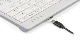 BakkerElkhuizen UltraBoard 950 V2 tastatur Hjem USB + Bluetooth QWERTY UK engelsk M�rkegr�, Lys gr� #6