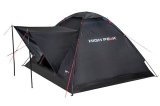 High Peak Beaver 3 Sort, Rd Pyramidetelt #1