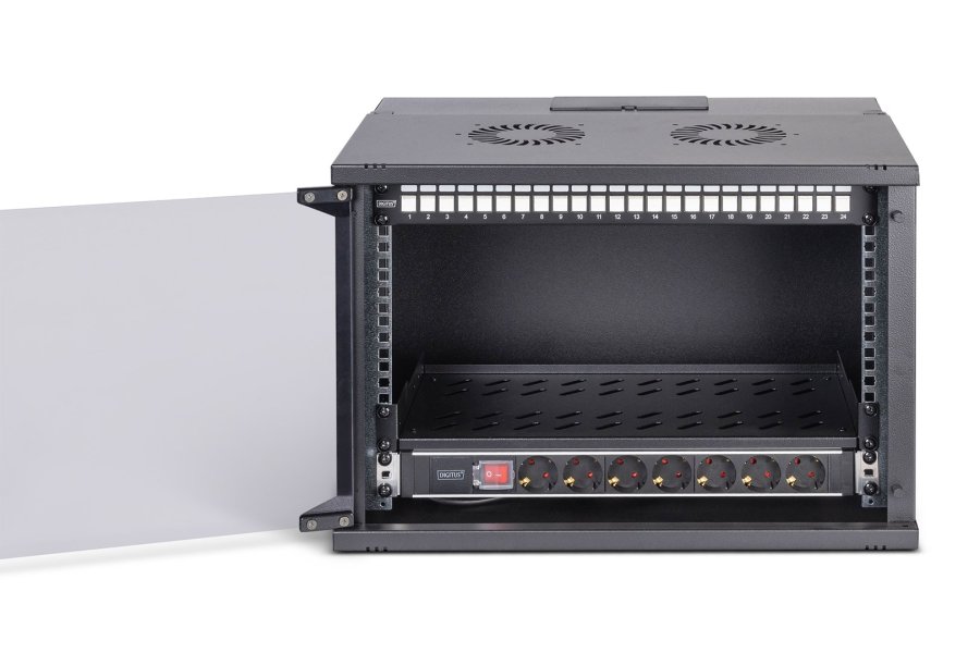 Digitus DN-49203-SET stativ 7U V�gmonteret stativ Sort #3