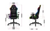 BRN GAMING STOL HUZARO RANGER 6.0 RGB MESH #6