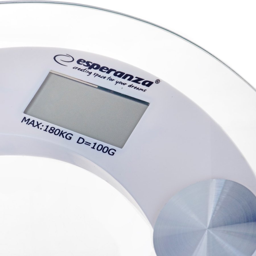 Esperanza EBS008W elektronisk personvgt rektangel hvid #2