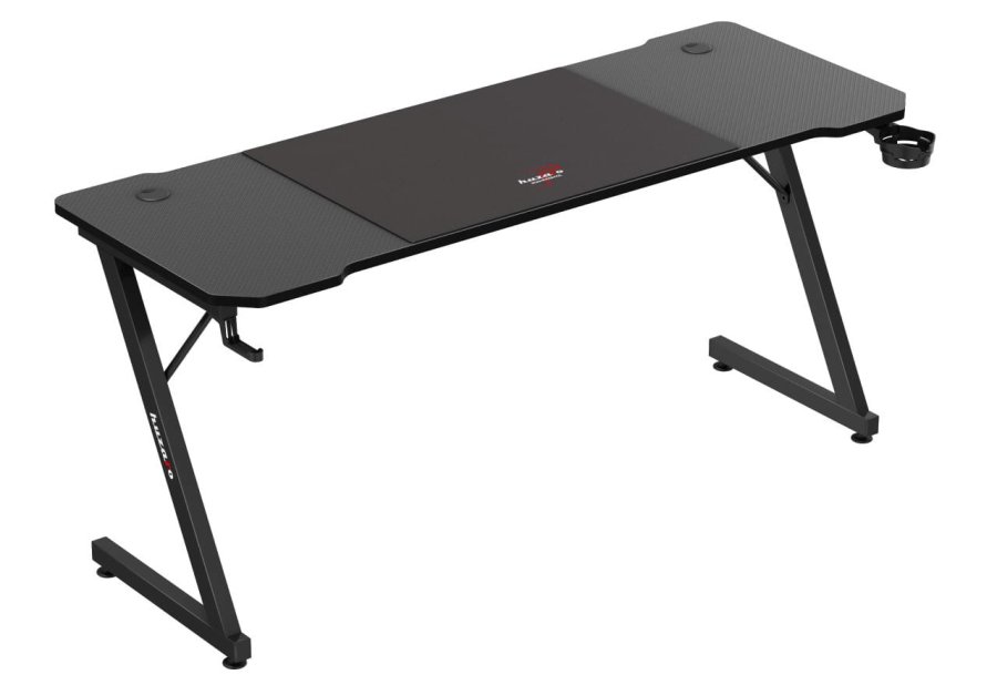 Huzaro Hero 4.8 Black - gaming-skrivebord #3