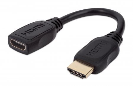 Manhattan 354523 kabel knsskifter HDMI 19-pin Sort #1