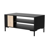 Cama MERCI kaffe-/plnebord 100 x 55 x 49 cm sort/eg artisan #1