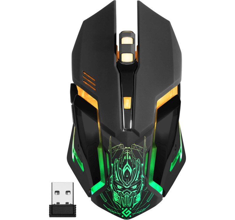 DEFENDER MICE GM-934 TRIGGER OPTIC RF FREE 3200dpi 7P #1