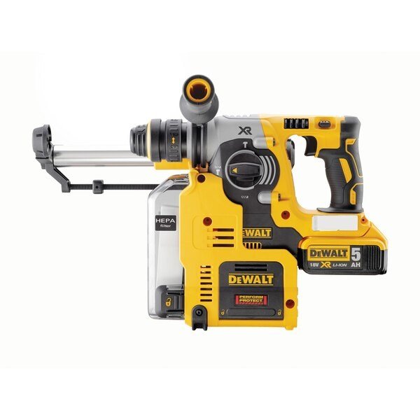 DeWALT Akku-Kombihammer DCH275P2, 18 Volt, Bohrhammer 1100 rpm SDS-plus #10