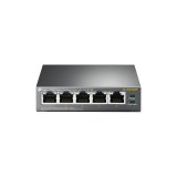TP-Link TL-SG1005P Ikke administreret Gigabit Ethernet (10/100/1000) Str�m over Ethernet (PoE) Sort #1