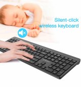 Gembird KB-WPS-03 tastatur Kontor RF tr�dl�s + Bluetooth QWERTY US International Sort #15