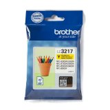 Brother LC3217Y blkpatron 1 stk Original Gul #1