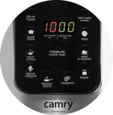 Camry CR 6409 multi komfur 6 L 1000 W Sort, Rustfrit stl #9