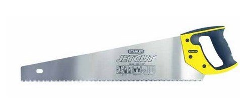 Stanley 2-15-288 hndsav 50 cm Sort, Rustfrit stl, Gul #1