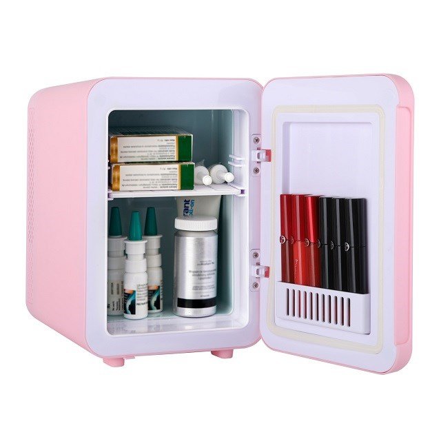 Adler | AD 8084 | Mini Refrigerator | Free standing | Larder | Height 27 cm | Fridge net capacity 4 L | Pink #8