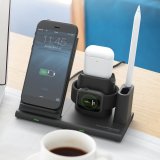 RealPower ChargeAIR Connect Smartphone, SmartWatch, Tablet Sort USB Tr�dl�s opladning Indend�rs #5