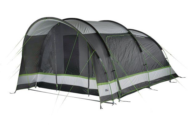 High Peak Brixen 5.0 Kuppeltelt 5 person(er) Sort, Grn, Gr #5