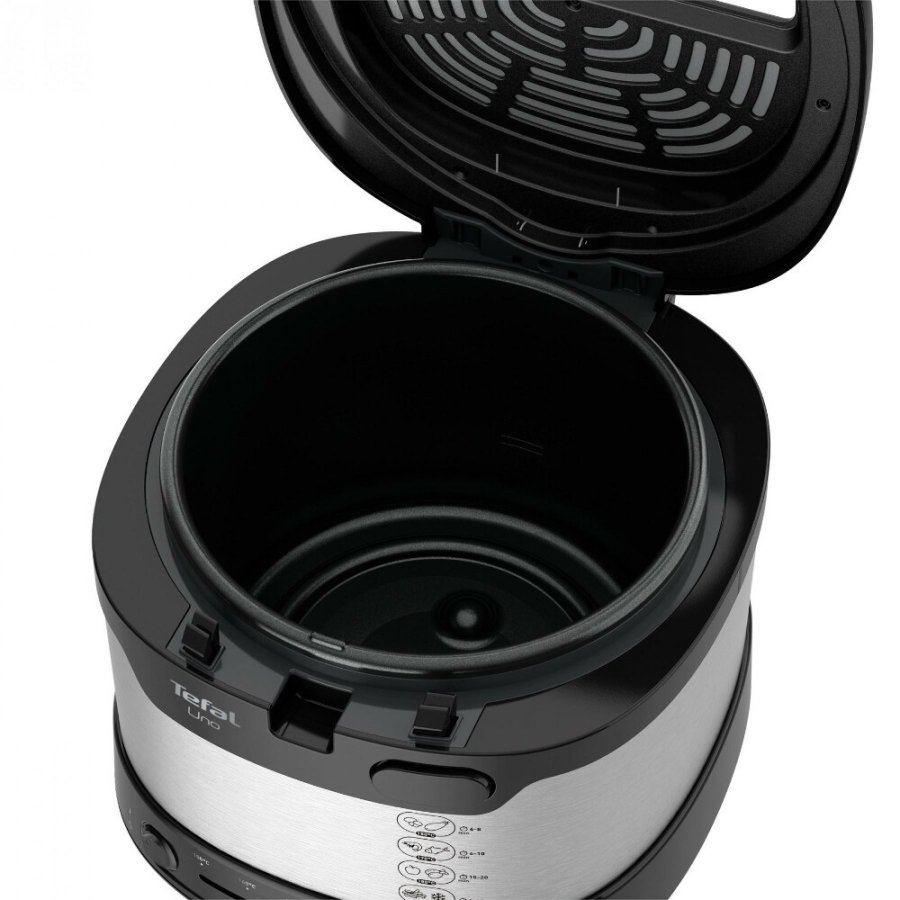 Tefal Uno FF215D Enkelt Enkeltstende 1600 W Frituregryde Sort, Rustfrit stl #3