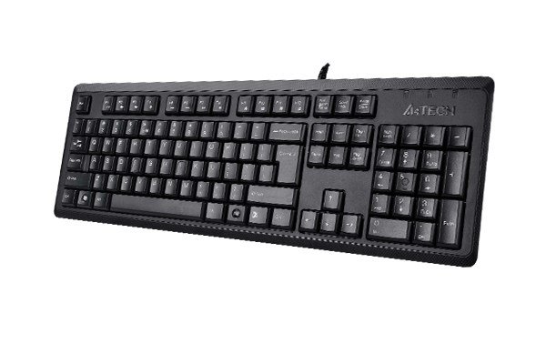 A4Tech KR-92 tastatur Universel USB QWERTY Engelsk Sort #3