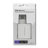 Qoltec 51715 Oplader | 63W | 5-20V | 1,5-3A | USB type C PD | USB QC 3.0 | hvid #6