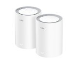 Cudy M3000 2-PACK mesh Wi-Fi-system Dual-band (2,4 GHz / 5 GHz) Wi-Fi 6 (802.11ax) Gr�, Hvid 1 Intern #1