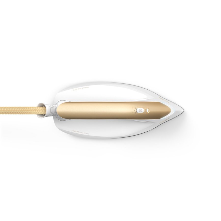 Philips PSG8040/60 Dampstrygning station 2700 W 1,8 L SteamGlide Elite-strygesl Guld, Hvid #6
