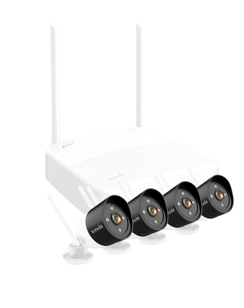 Tenda K4W-3TC tilbeh�r til videooverv�gning Kabel & tr�dl�s 4 kanaler #1