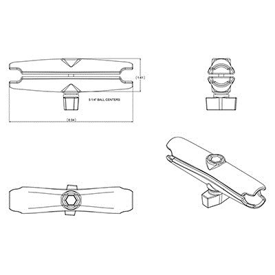 RAM Mounts RAM-B-201U-C monteringsst #3