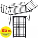 PROMIS MILANO vasketrretumbler, foldbar, yderligere 4 vinger, sort #3