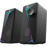 PC Speakers 2.0 DEFENDER J5 2.0 6W LED USB black #4
