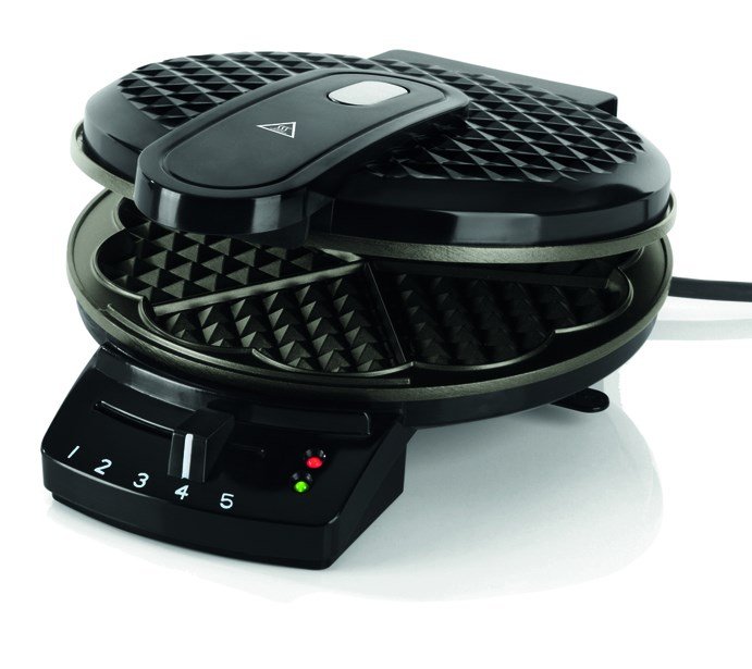 Ravanson GR-7010 vaffeljern 5 vaffel/vafler 1200 W Sort #4