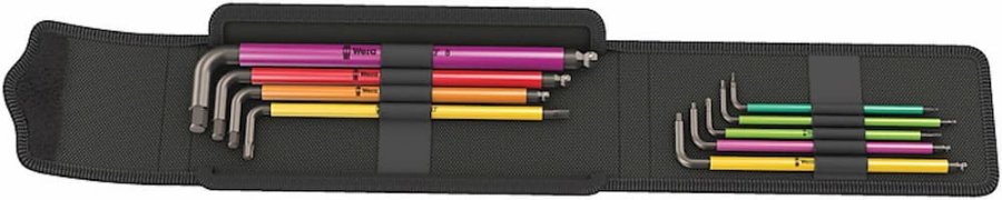 WERA Bicycle Set 4 L Keys set w. lightweight pouch #1
