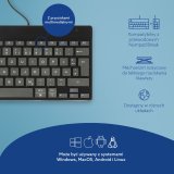 R-Go Tools Ergonomisch toetsenbord R-Go Compact Break, compact toetsenbord met pauzesoftware, QWERTZ (DE), bedraad, zwart #9