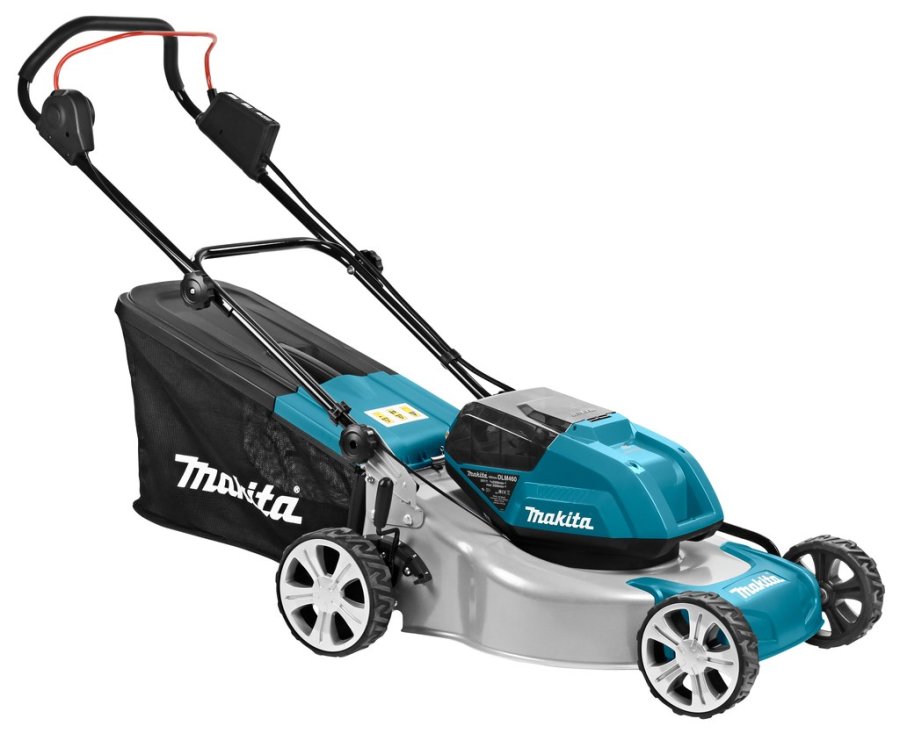 Makita DLM460PT2 plneklipper Manuel plneklipper Batteri Sort, Bl, Gr #10