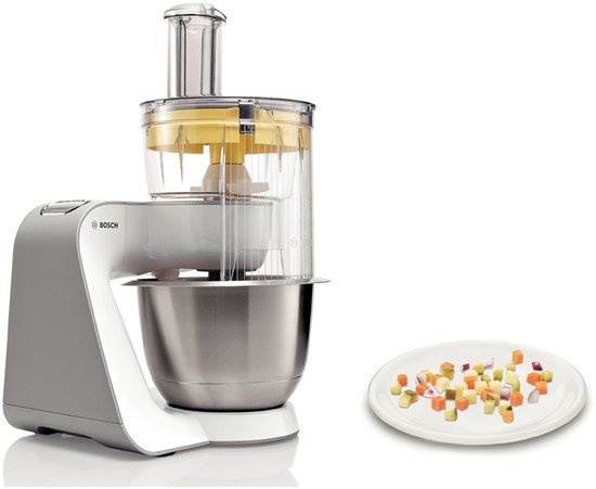 Bosch Styline foodprocessor 900 W 3,9 L Rustfrit stl, Hvid #5