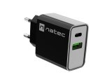 NATEC NETVRK OPLADER RIBERA USB-A+USB-C 20W PD #1
