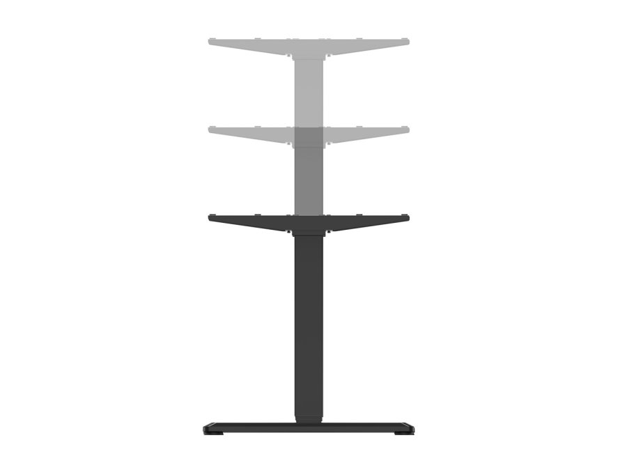 Equip 650815 stel til skrivebord Elektrisk 2 ben Sort #3