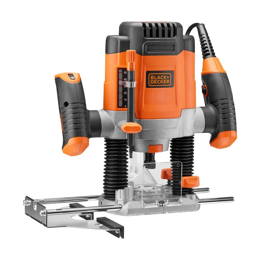 Black & Decker KW1200EKA-QS router og overfrser Sort, Gr, Orange #2