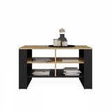 MODERN 4P SLIM ARTISAN SOFABORD MED SORT BEN #5