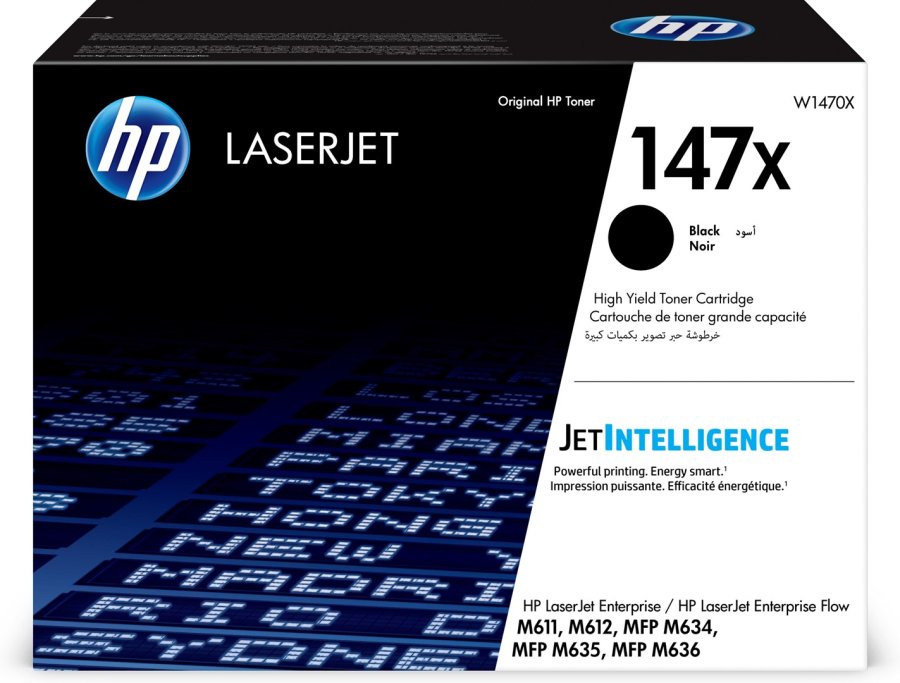 HP LaserJet 147X sort Original -tonerpatron med hj ydeevne #1